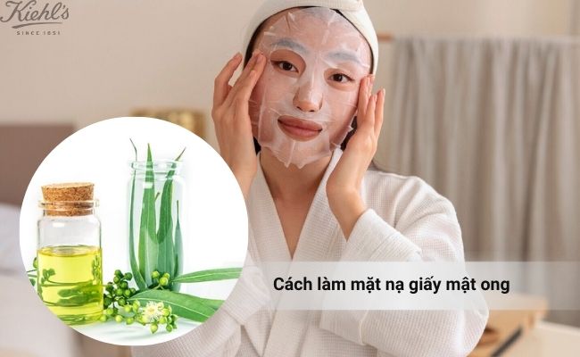 Cách làm mặt nạ giấy với tinh dầu bạch đàn giúp thải độc cho làn da