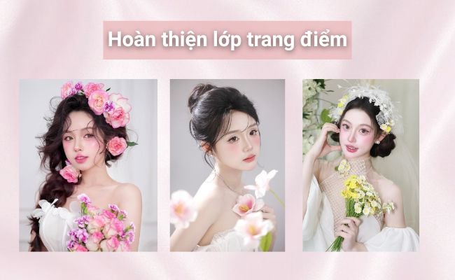 Các bước trang điểm cô dâu chuyên nghiệp