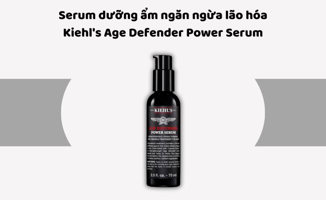 Serum dưỡng ẩm ngăn ngừa lão hóa Kiehl's Age Defender Power Serum


