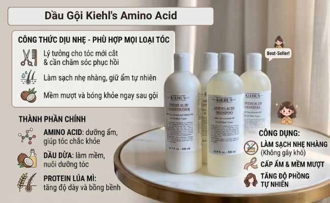 Dầu gội Kiehl's Amino Acid 
