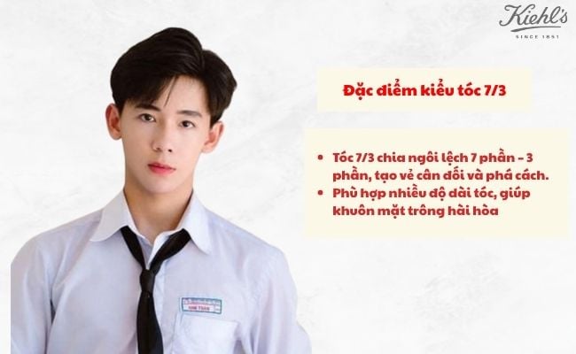 Đặc điểm kiểu tóc 7/3