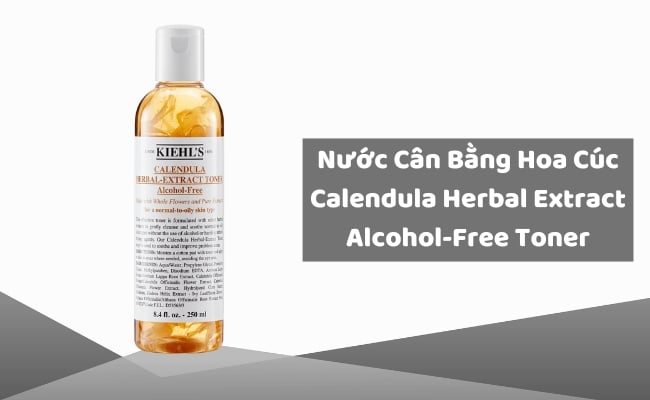 Nước Cân Bằng Hoa Cúc Calendula Herbal Extract Alcohol-Free Toner