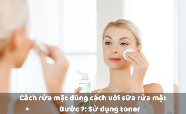 Bước 7: Sử dụng toner