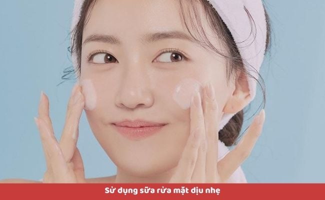 Cách khắc phục tình trạng đeo khẩu trang bị lên mụn