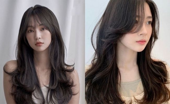 Kiểu tóc dài uốn đuôi nổi bật