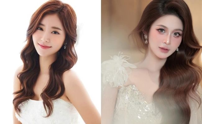 Kiểu tóc cô dâu đẹp, xu hướng, phù hợp với từng gương mặt