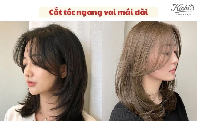 Cắt tóc ngang vai mái dài
