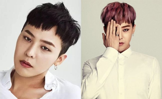 Tóc layer cạo hai bên mai tỉa lớp kiểu G-Dragon