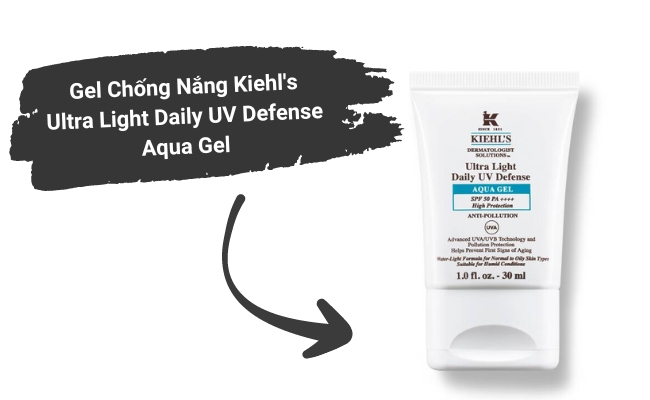 Gel chống nắng Kiehl's Ultra Light Daily UV Defense Aqua Gel