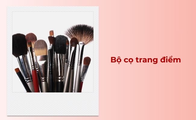 Bộ cọ trang điểm