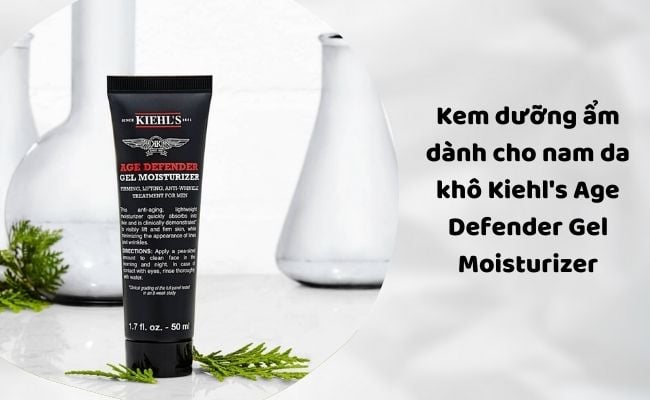 Kem dưỡng da ban đêm cho nam Kiehl's Age Defender Gel Moisturizer