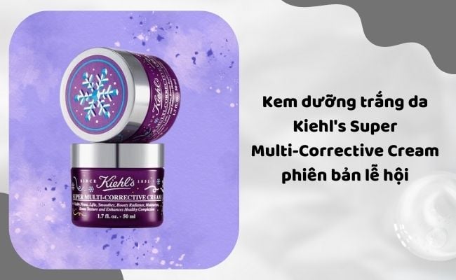 Kem dưỡng trắng da Kiehl's Super Multi-Corrective Cream phiên bản lễ hội