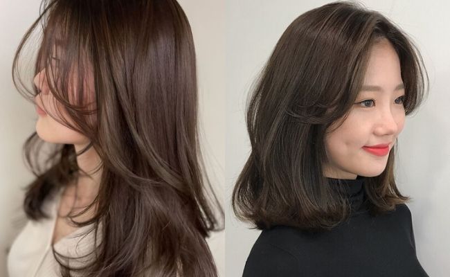 Tóc màu nâu lạnh truyền thống