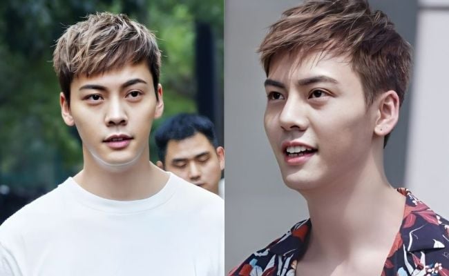 Tóc cạo hai bên mai + layer để mái chéo cá tính