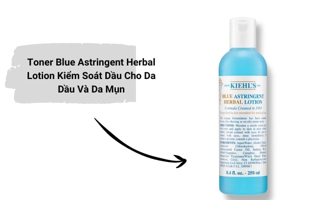 Toner Kiehl’s Blue Astringent Herbal Lotion