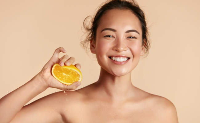 Vitamin C có tác dụng chống lão hóa cho da