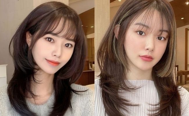 Tóc Hime mái thưa