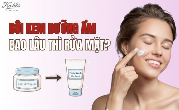 Hình ảnh minh họa về Bôi kem dưỡng ẩm bao lâu thì rửa