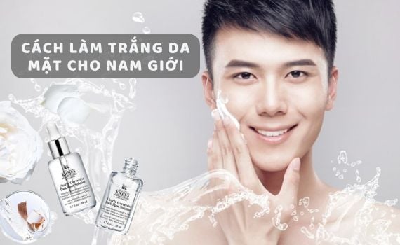 Hình ảnh minh họa về cách làm trắng da mặt cho nam giới