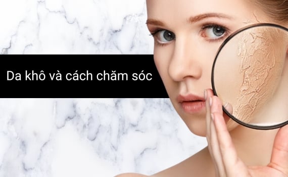 Hình ảnh minh họa về da khô