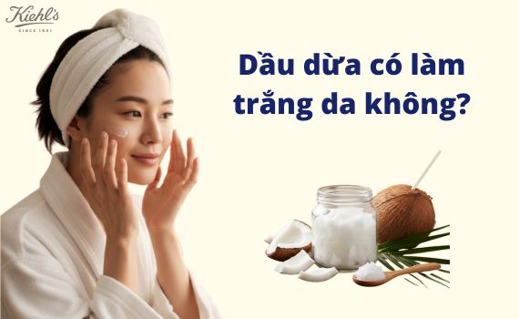 Hình ảnh minh họa về Dầu dừa có làm trắng da không