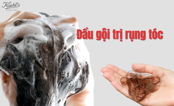 Hình ảnh minh họa về dầu gội trị rụng tóc