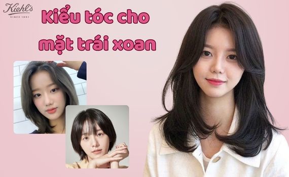 Hình ảnh minh họa về kiểu tóc cho mặt trái xoan