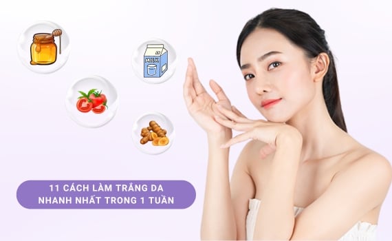 Hình ảnh minh họa về cách làm trắng da mặt
