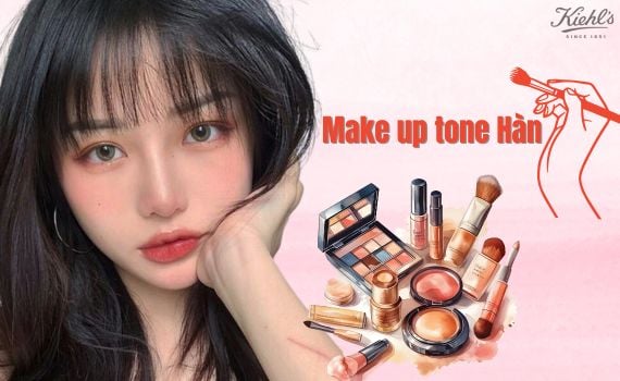 Hình ảnh minh họa về makeup tone hàn