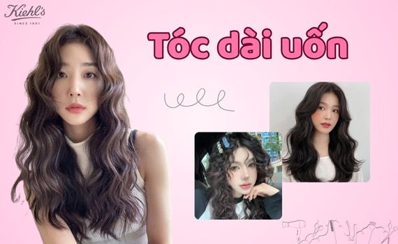 Hình ảnh minh họa về Tóc dài uốn