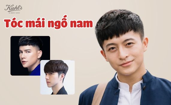 Hình ảnh minh họa về tóc mái ngố nam