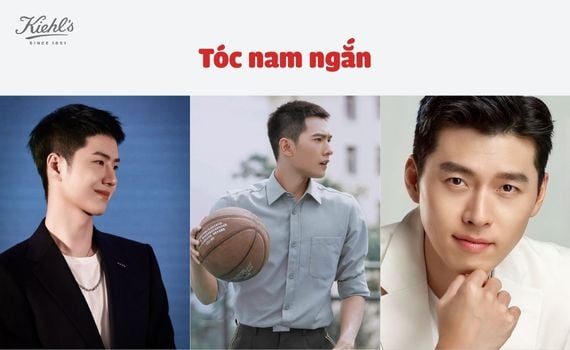 Hình ảnh minh họa về tóc nam ngắn