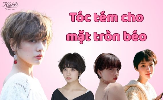 Hình ảnh minh họa về Tóc tém cho mặt tròn béo