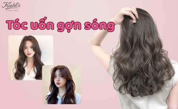 Hình ảnh minh họa về tóc uốn gợn sóng