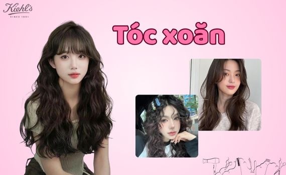 Hình ảnh minh họa về Tóc xoăn