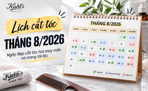 Hình ảnh minh họa về lịch cắt tóc tháng 8